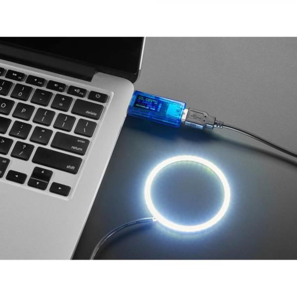 디바이스마트,LED/LCD > LED 인테리어조명 > LED 전구,Adafruit,Cool White LED Ring Light PCB - 70mm Diameter - 5V Power [ada-5138],원형 링 라이트 LED / 5V / 직경 : 70mm / 백색