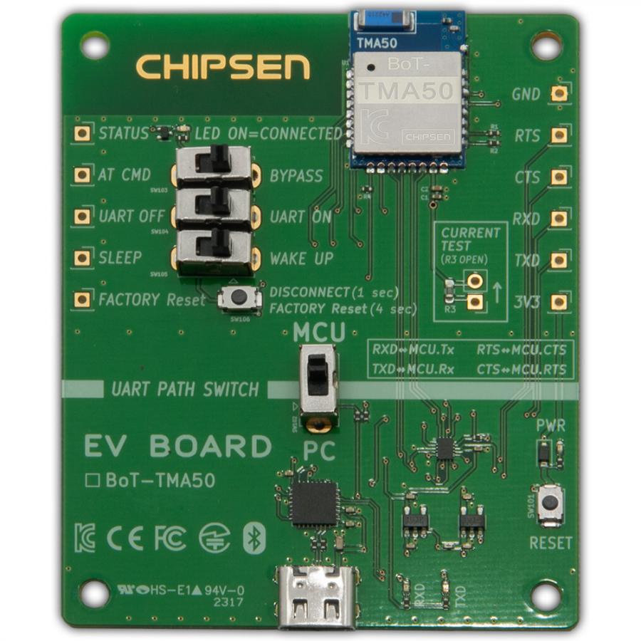 블루투스 BLE모듈 BoT-TMA50 테스트용 개발보드 EVB-TMA50 국내제조 [EVB-TMA50]