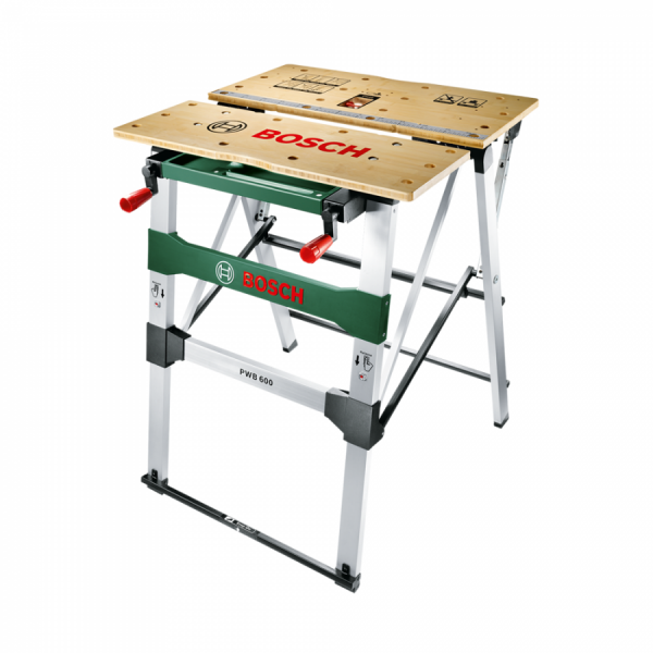 디바이스마트,수공구/전자공구/전동공구 > 전동/엔진공구 > 홈앤가든공구 > 펌프/타카/기타,보쉬 BOSCH,보쉬 워크벤치 PWB 600,작업대 높이 834 mm / 접힐때크기 640x840x90 mm / 무게 11.6  Kg / 최대 부하 무게 200 Kg