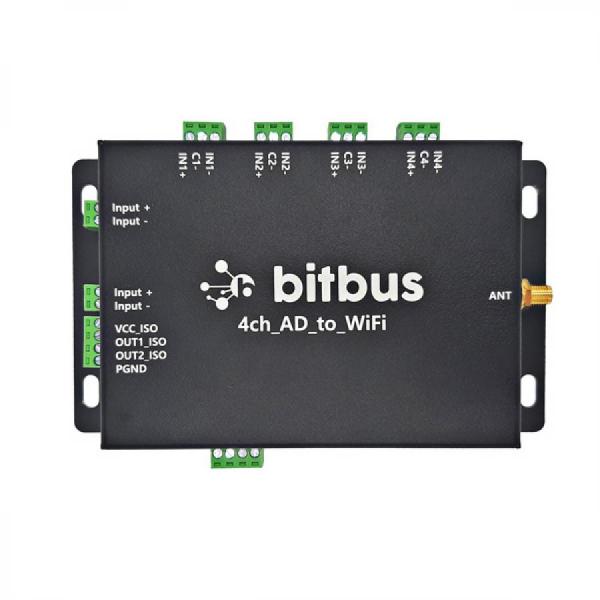 디바이스마트,MCU보드/전자키트 > 통신/네트워크 > 기타 네트워크/통신,비트버스,BT-ADW4[무선 데이터 수집 장치],무선타입 / 4채널 제품 / RS485 통신 / DC12V / WiFi 연결가능 / 아두이노 스케치 프로그램 사용가능
