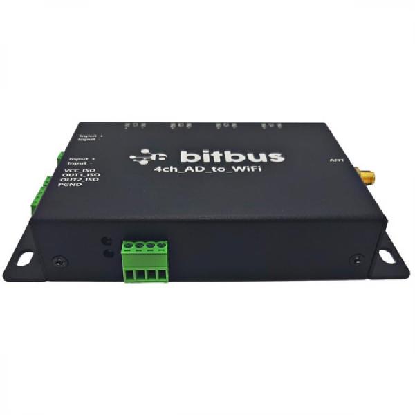 디바이스마트,MCU보드/전자키트 > 통신/네트워크 > 기타 네트워크/통신,비트버스,BT-ADW4[무선 데이터 수집 장치],무선타입 / 4채널 제품 / RS485 통신 / DC12V / WiFi 연결가능 / 아두이노 스케치 프로그램 사용가능