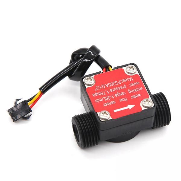 디바이스마트,센서 > 유량센서 > 유량센서,Fszjjn,유량 센서 FS200A [HWD-WS003],홀 유량계 / 유량범위 : 1 - 25L/min / DC3.5~24V