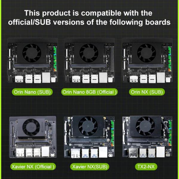 디바이스마트,MCU보드/전자키트 > 인공지능/임베디드/산업용 > 인공지능/머신러닝 > 인공지능 확장보드/액세서리,Happy House,Jetson Orin/NX/Xavier 아크릴 케이스 안테나 포함 [CMODULE-32],젯슨오린 나노, NX, 자비에 아크릴 케이스 / 안테나 포함