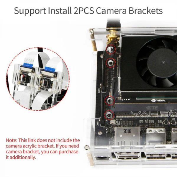 디바이스마트,MCU보드/전자키트 > 인공지능/임베디드/산업용 > 인공지능/머신러닝 > 인공지능 확장보드/액세서리,Happy House,Jetson Orin/NX/Xavier 아크릴 케이스 안테나 포함 [CMODULE-32],젯슨오린 나노, NX, 자비에 아크릴 케이스 / 안테나 포함