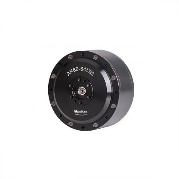 디바이스마트,기계/제어/로봇/모터 > 모터류 > BLDC모터 > 브랜드(Cubemars) BLDC모터,Cubemars,AK80-64 KV80  + 드라이버,AK Series / 로봇 관절 및 외골격·사족로봇·휴머노이드용 모터 / Rated Voltage：48V / Rated speed(rpm): 40 / Rated torque(Nm): 48 / 드라이버 + 엔코더 통합형 (UART, POWER IN, CAN)