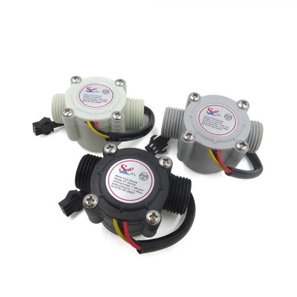 디바이스마트,센서 > 유량센서 > 유량센서,Fszjjn,유량 센서 YF-S201B(Black) [HWD-WS006],수류 센서 / 유량범위 1~30L/min / 내경: 11mm, 외경: 20mm / DC3.5~24V / black