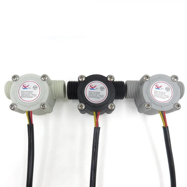 디바이스마트,센서 > 유량센서 > 유량센서,Fszjjn,유량 센서 YF-S201B(Black) [HWD-WS006],수류 센서 / 유량범위 1~30L/min / 내경: 11mm, 외경: 20mm / DC3.5~24V / black