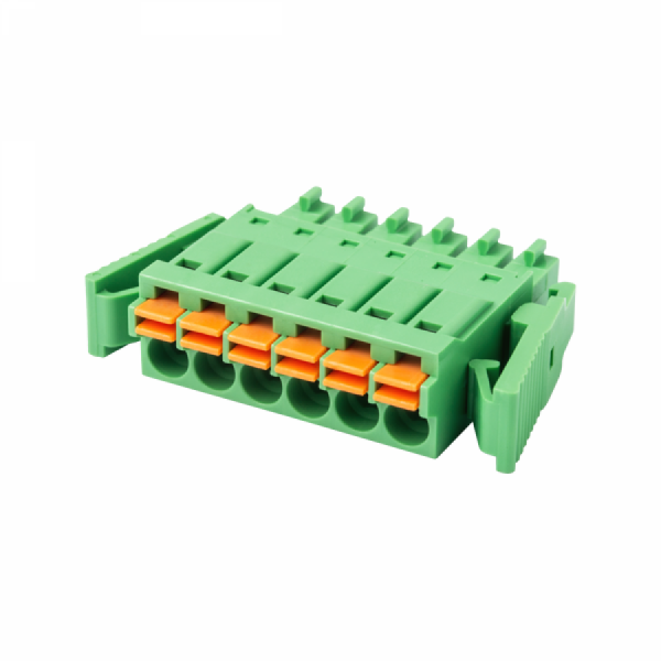 디바이스마트,커넥터/PCB > 터미널블럭 > DINKLE,DINKLE,터미널블럭 0221-2414(14핀),핀간격 : 3.50 mm / 300V / 8A / 푸쉬인(Push-in) 14핀 착탈식 플러그 단자대 / 녹색컬러