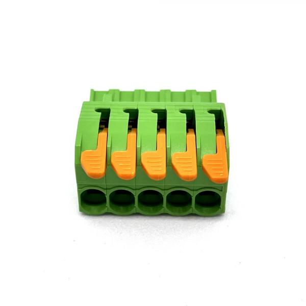 디바이스마트,커넥터/PCB > 터미널블럭 > DINKLE,DINKLE,터미널블럭 0257-1105 (5핀),5ESDV의 PCB 헤더 완벽 호환 / 플러그 교체로 푸시인 디자인으로 변경이 가능 /