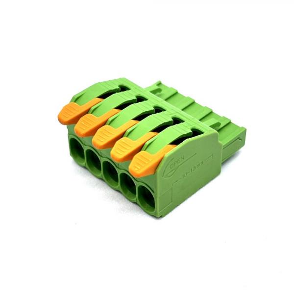 디바이스마트,커넥터/PCB > 터미널블럭 > DINKLE,DINKLE,터미널블럭 0257-1105 (5핀),5ESDV의 PCB 헤더 완벽 호환 / 플러그 교체로 푸시인 디자인으로 변경이 가능 /