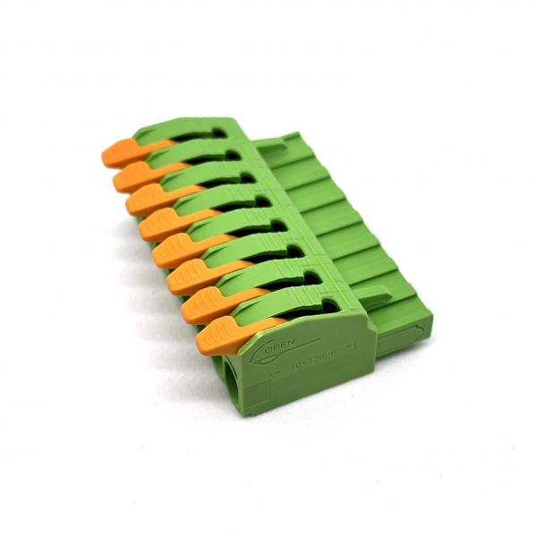 디바이스마트,커넥터/PCB > 터미널블럭 > DINKLE,DINKLE,터미널블럭 0257-1108 (8핀),5ESDV의 PCB 헤더 완벽 호환 / 플러그 교체로 푸시인 디자인으로 변경이 가능 /