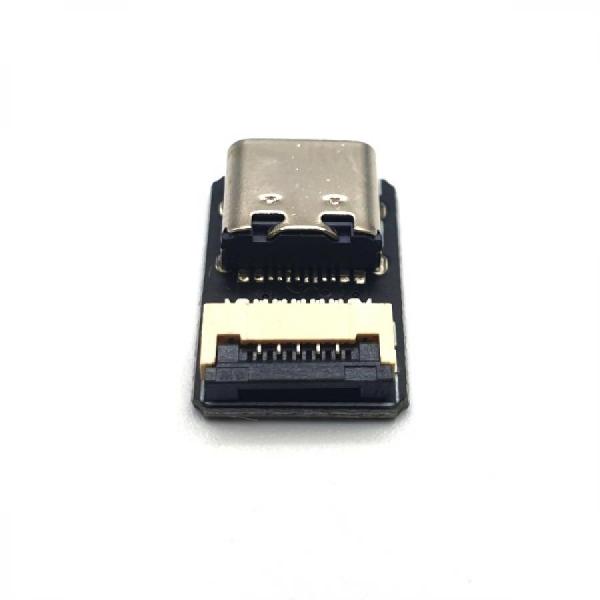 디바이스마트,커넥터/PCB > I/O 커넥터 > USB/IEEE 커넥터 > USB-C 타입 커넥터,BIND,C타입 USB DIY 직선 커넥터 모듈 [SZH-CON038],C타입 USB DIY 직선 커넥터 모듈 / FFC / 5핀 1.0피치 케이블용