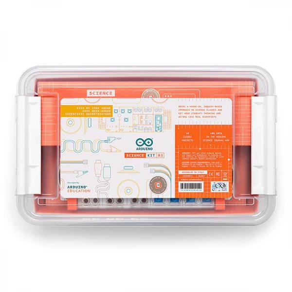 디바이스마트,오픈소스/코딩교육 > 아두이노 > 아두이노 교육용키트,아두이노,Arduino Science Kit R3,AKX00045 / 아두이노 정품 / 코딩과 과학 공부를 한 번에 할 수 있는 키트 / 아두이노 나노 RP2040 Connect 기반 / 공기질, 온습도 및 기압, IMU(6축 가속도, 자이로, 지자기), 근접, 밝기, 색상센서 등 다양한 센서 / 전압 및 전위차, 전류, 전기 저항 / 주파수, 진폭, 위상과 음파의 관계 / 사운드 센서 등