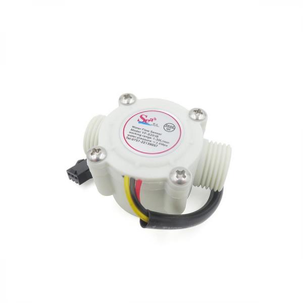 디바이스마트,센서 > 유량센서 > 유량센서,Fszjjn,유량 센서 YF-S201B(White) [HWD-WS004],수류 센서 / 유량범위 1~30L/min / 내경: 11mm, 외경: 20mm / DC3.5~24V / white
