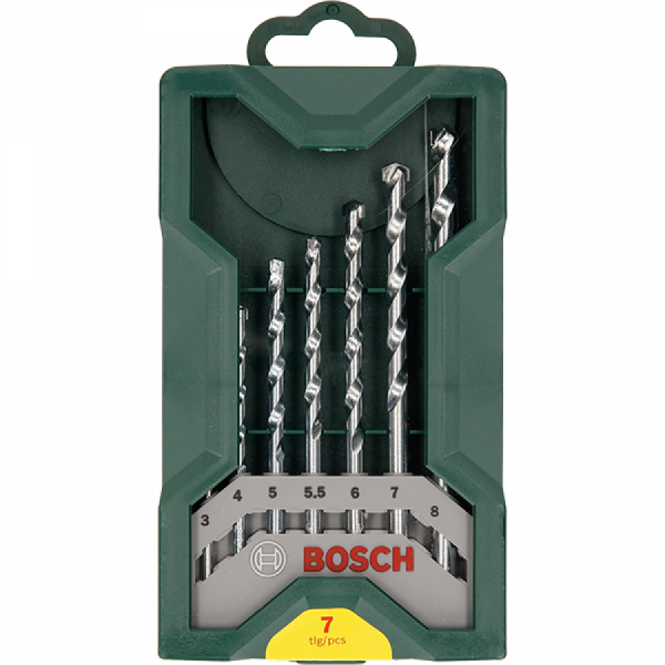 디바이스마트,수공구/전자공구/전동공구 > 초경/절삭공구 > 드릴류 > 드릴비트세트,보쉬 BOSCH,보쉬 X-Line 석재 드릴 비트 세트 7종,Bosch의 품질의 DIY 손쉬운 석재 드릴 작업 / 치수 	160 x 83 x 21 mm / 무게 0.14 kg