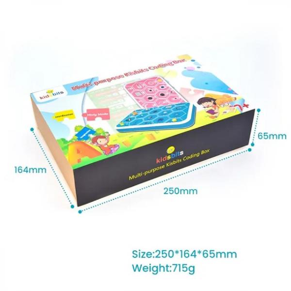 디바이스마트,오픈소스/코딩교육 > 아두이노 > 아두이노 교육용키트,KEYES,Kidsbits 다용도 코딩 박스 키트 [KD0001],6세 이상 어린이를 위해 특별히 제작된 프로그래밍 도구입니다. LED, 조명, 소리, 적외선, 온도, 버튼, 모터 등 가장 기본적인 장치가 통합되어 있습니다.