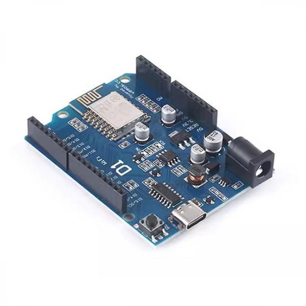 디바이스마트,오픈소스/코딩교육 > 아두이노 > 아두이노 호환보드,SMG,아두이노 우노 IoT 보드 WeMos D1 R1 (C-Type) [THC-WB01],WeMos D1 R1 보드는 와이파이(ESP-8266EX)가 내장된 Arduino Uno 호환 보드입니다. USB-C 타입 통신핀으로 사용됩니다.