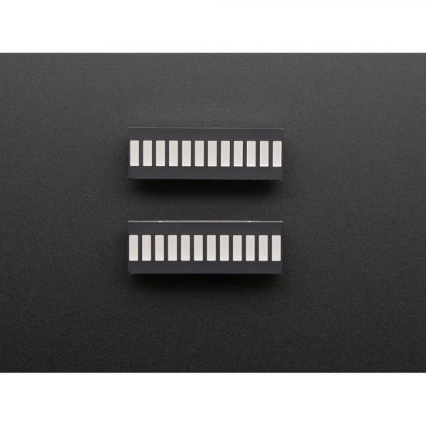 디바이스마트,LED/LCD > 일반 LED부품 > 직사각형 LED,Adafruit,Bi-Color (Red/Green) 12-LED Bargraph - Pack of 2 [ada-1719],12 LED / 빨간색/녹색 / 2개 팩