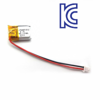3.7V 30mAh KC인증 리튬폴리머 배터리 [TW401012]