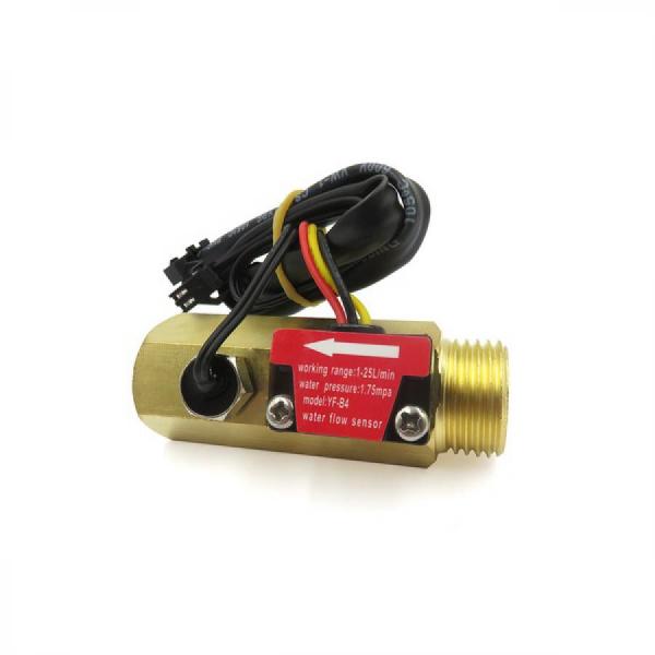 디바이스마트,센서 > 유량센서 > 유량센서,Fszjjn,유량 센서 YF-B4 [HWD-WS021],수류 센서 / 유량범위  1 - 25L/min / DC3.5~24V / 내경 유입구 18.9mm 내경 유출구 15.3mm 외경 20.3mm / 1L water ≈ 660 pulses