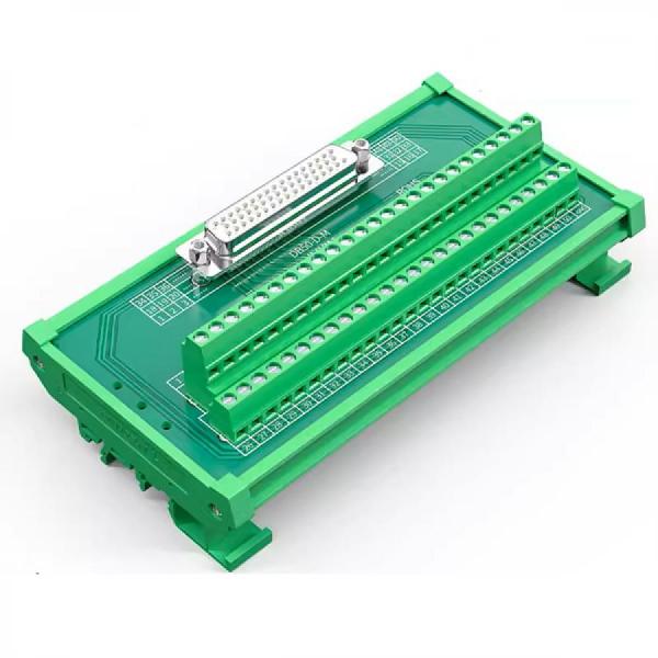 디바이스마트,커넥터/PCB > D-SUB 커넥터 > 조합형,SMG,DB50 D-sub 터미널 블록 어댑터 보드 50핀 female(암) [THC-DB010],DSUB 직렬 터미널 보드 / 50P(F) / DIN 레일형 / 금도금 커넥터 / 30~12AWG 2.5mm