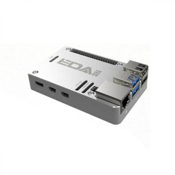 디바이스마트,오픈소스/코딩교육 > 라즈베리파이 > 라즈베리파이 케이스,EDA,라즈베리파이5 팬 리스 냉각 케이스 박스형 실버 [ED-Pi5Case-BS],라즈베리파이5 팬 리스 냉각 케이스 / 실버 / 박스형