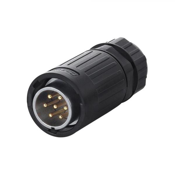 디바이스마트,커넥터/PCB > 산업/의료/방수 커넥터 > CNLINKO 방수 커넥터 > 파워 플러그,CNLINKO,플라스틱 방수 Male 커넥터 7핀 [YA-20-C07PE-01-001],방수 전원 커넥터 플러그 / 7핀 / 정격전류: 12A / 작동전압: 500V / IP67 / 16-18 AWG / YA-20-C07PE-01-001