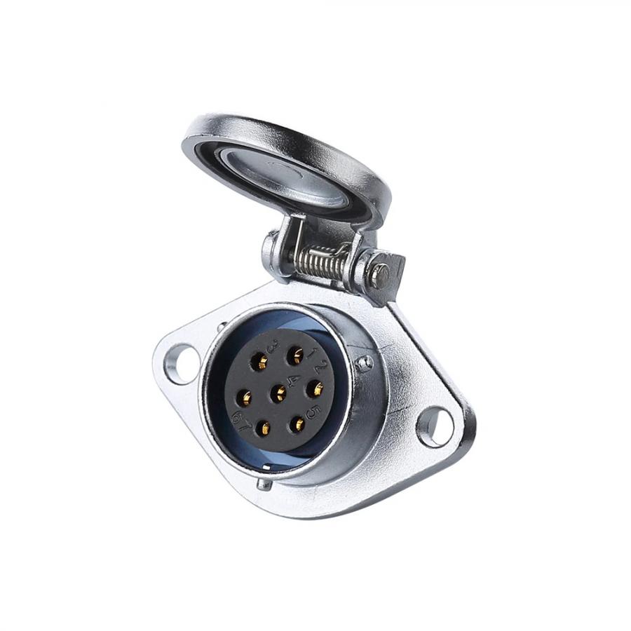 플라스틱 방수 Female 커넥터 7핀 [YA-20-J07SX-03-201]