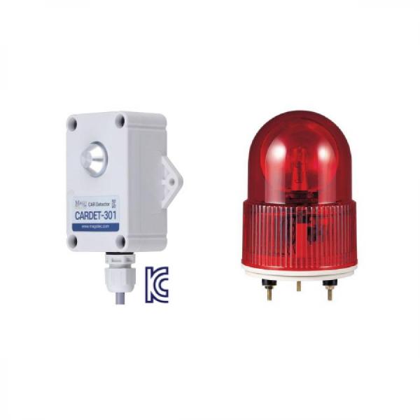 디바이스마트,MCU보드/전자키트 > 센서모듈 > 기타/평가기판(디지키),마고테크놀러지,차량감지센서 (CARDET-301 경광등 제어장치),자기장센서 활용 /  디지털근접센서 활용 / 차량감지센서 / 12V 전원입력 / 릴레이출력 / 센서 케이블 기본 15M / CARDET-301 센서모듈, 릴레이컨트롤러, 12V 전원어댑터(2A), 12V 경광등