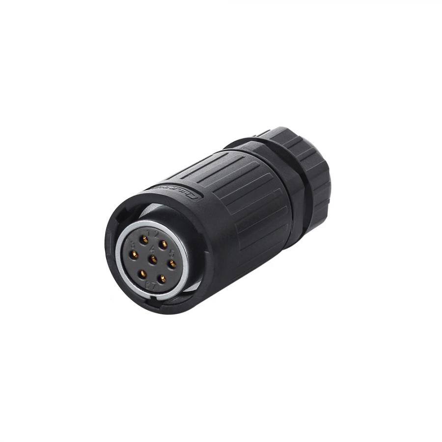 플라스틱 방수 Female 커넥터 7핀 [YA-20-J07PE-01-001]