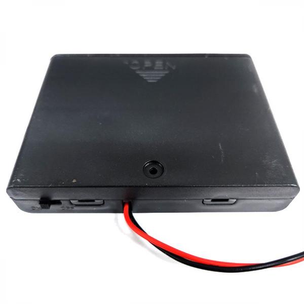 디바이스마트,전원/파워/배터리 > 배터리/배터리홀더 > 배터리홀더 Holder > AA용 홀더,SMG,AA 배터리홀더 6구 점퍼 케이블(암) [TYE-BH004],셀 규격 : AA형 / 온오프스위치 / 셀 갯수 : 6개(직렬) / 전압 : 9V / 출력단자 : 점퍼케이블(암)