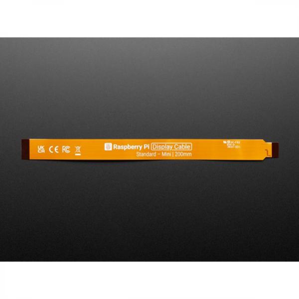 디바이스마트,오픈소스/코딩교육 > 라즈베리파이 > 아답터/방열판/OS/기타,라즈베리파이,라즈베리파이5 FPC 디스플레이 케이블 200mm - 22P(0.5mm) to 15P(1mm),라즈베리파이5 4레인 MIPI 커넥터용 케이블 / 디스플레이 전용 /길이 : 200mm / 22핀 0.5mm 피치 미니 FPC 타입(보드) to 15핀 1mm 피치 표준 형식 커넥터(디스플레이) / SC1131