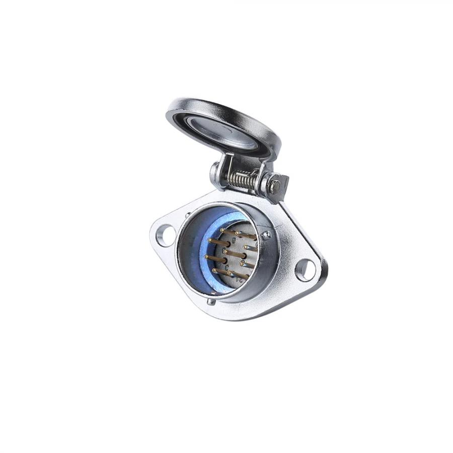 플라스틱 방수 Male 커넥터 9핀 [YA-20-C09SX-03-201]