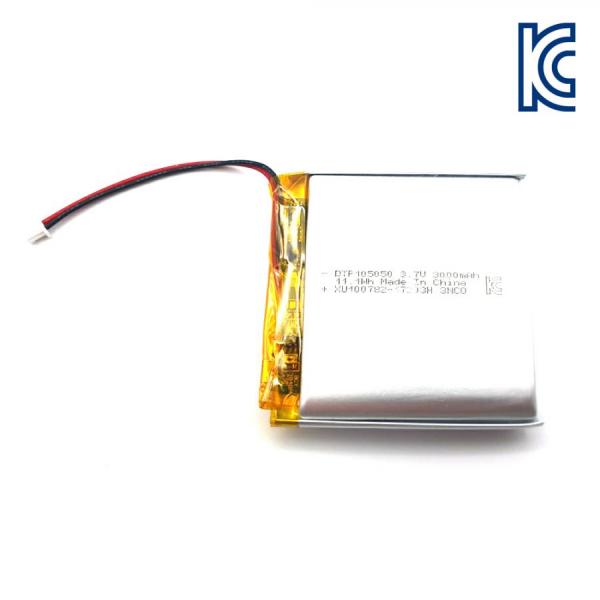 디바이스마트,전원/파워/배터리 > 배터리/배터리홀더 > 배터리팩 Pack > 리튬폴리머 Li-Po,Mini Battery,3.7V 3000mAh KC인증 리튬폴리머 배터리 [DTP105050],두께*세로*가로(mm) : 10 x 50 x 50 / 전압 : 3.7V / 용량 : 3000mAh / 커넥터 : Molex 51021-0200 2pin 1.25mm pitch / 커넥터 길이 : 500mm / 커넥터 주문 제작은 100개 이상 부터 가능합니다. 게시판에 수량 문의주시면 감사하겠습니다.