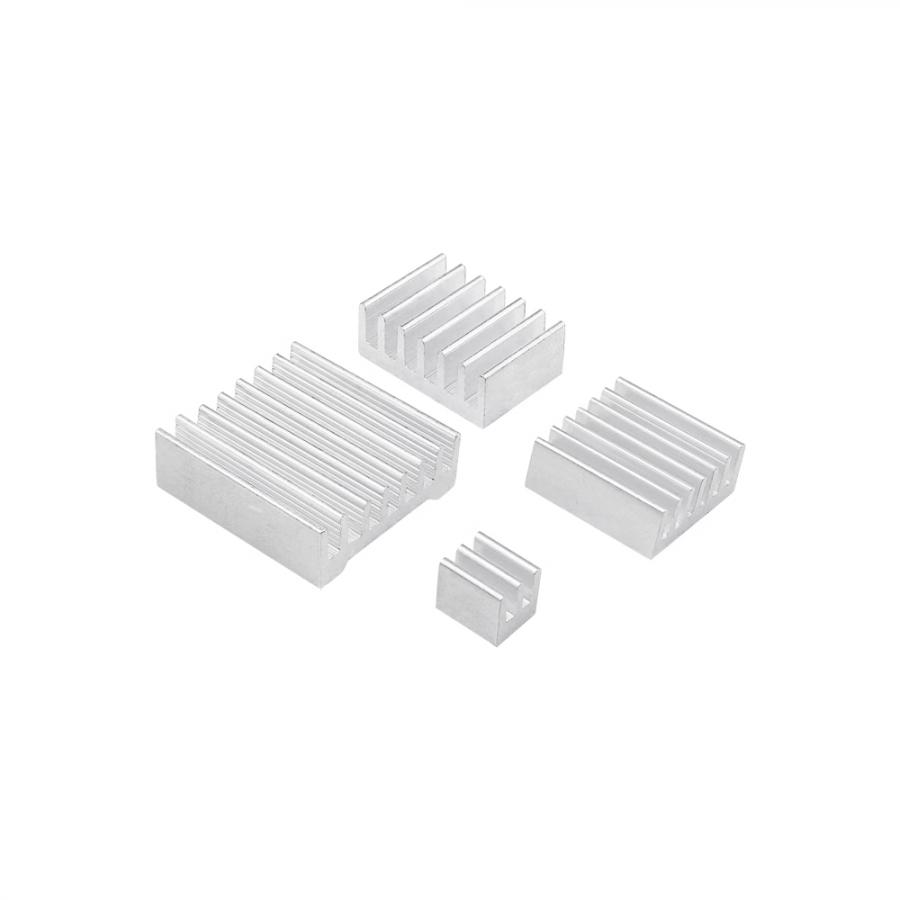 라즈베리파이5 전용 알루미늄 방열판 실버 [NEW-20]