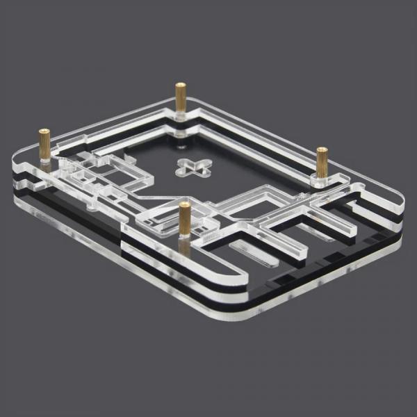 디바이스마트,오픈소스/코딩교육 > 라즈베리파이 > 라즈베리파이 케이스,Happy House,라즈베리파이5 전용 5단 아크릴 케이스 검은색 [NEW-14],라즈베리파이5 전용 아크릴 케이스 검은색 버전입니다. / 5단