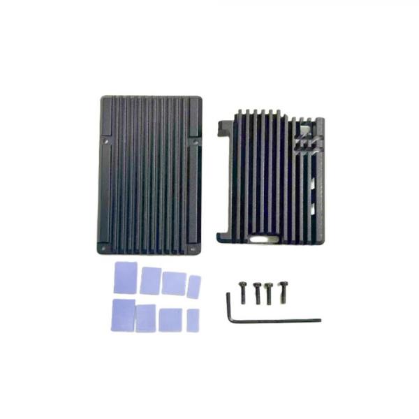 디바이스마트,오픈소스/코딩교육 > 라즈베리파이 > 라즈베리파이 케이스,Happy House,라즈베리파이5 전용 메탈 방열 케이스 - 슬림 [NEW-11],라즈베리파이5 전용 방열 케이스 / 심플한 디자인