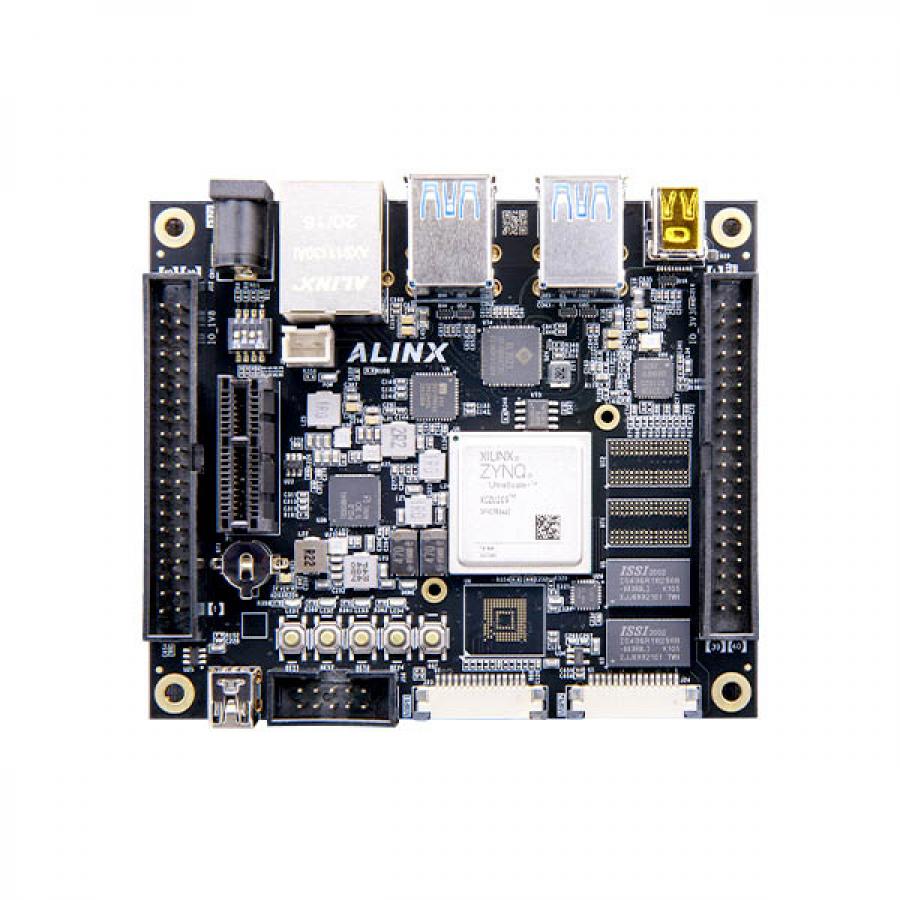 AMD Xilinx Zynq UltraScale+ MPSoC AI FPGA Development Evaluation Board XCZU2CG [AXU2CGA]