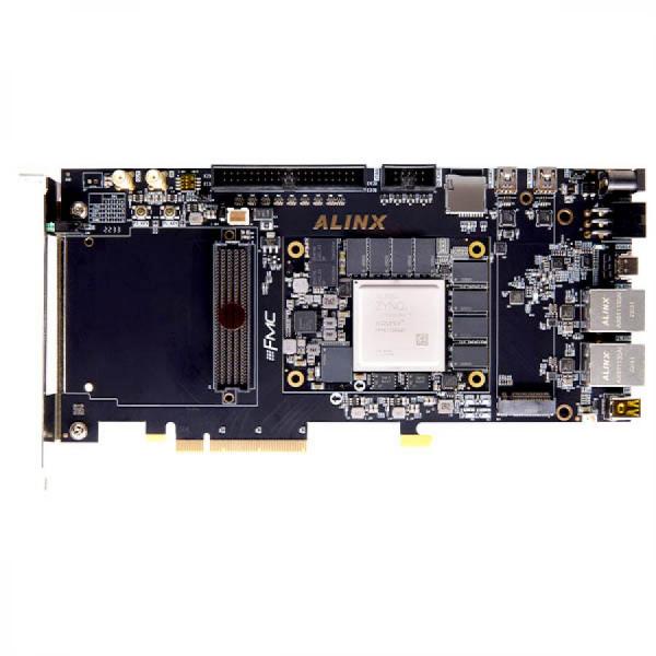 디바이스마트,MCU보드/전자키트 > 프로세서/개발보드 > FPGA,ALINX,AMD Xilinx Zynq UltraScale+ MPSoC PCIE AI FPGA Development Evaluation Board XCZU7EV [Z7-P],ARM Cortex™-A53 x4, 1.333GHz，Dual Core Cortex™-R5, 533MHz / Zynq UltraScale+™ MPSoC XCZU7EV-2FFVC1156I, 4+4GB DDR4