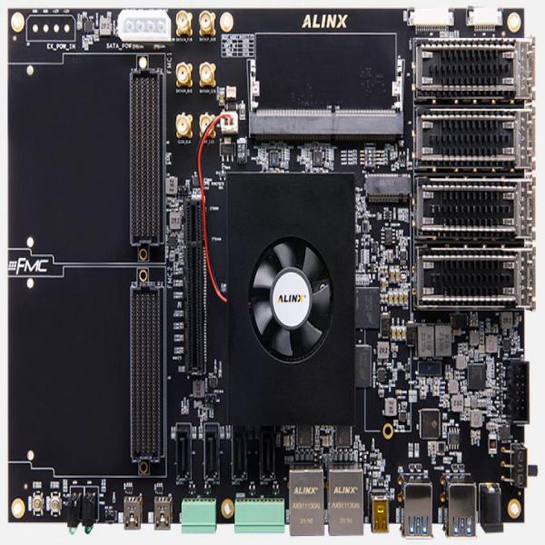 디바이스마트,MCU보드/전자키트 > 프로세서/개발보드 > FPGA,ALINX,AMD Xilinx Zynq UltraScale+ MPSoC AI 100G Optical fiber HPC FPGA Core Board XCZU19EG [Z19],4x ARM Cortex-A53, 1.333GHz; Dual Core Cortex™-R5, 533MHz / Zynq UltraScale+™ MPSoC XCZU19EG-2FFVC1760I, 4GB DDR4 + Socket