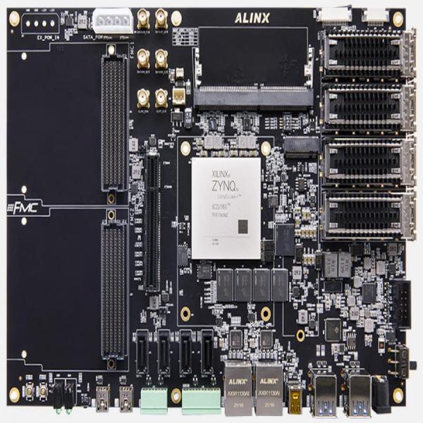 디바이스마트,MCU보드/전자키트 > 프로세서/개발보드 > FPGA,ALINX,AMD Xilinx Zynq UltraScale+ MPSoC AI 100G Optical fiber HPC FPGA Core Board XCZU19EG [Z19],4x ARM Cortex-A53, 1.333GHz; Dual Core Cortex™-R5, 533MHz / Zynq UltraScale+™ MPSoC XCZU19EG-2FFVC1760I, 4GB DDR4 + Socket