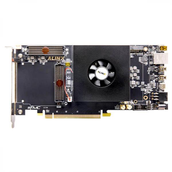 디바이스마트,MCU보드/전자키트 > 프로세서/개발보드 > FPGA,ALINX,AMD Xilinx Zynq UltraScale+ MPSoC PCIE AI FPGA Development Evaluation Board XCZU19EG [Z19-P],ARM Cortex™-A53 x4, 1.333GHz，Dual core Cortex™-R5, 533MHz / Zynq UltraScale+™ MPSoC XCZU19EG-2FFVC1760I, 4+4GB ECC DDR4