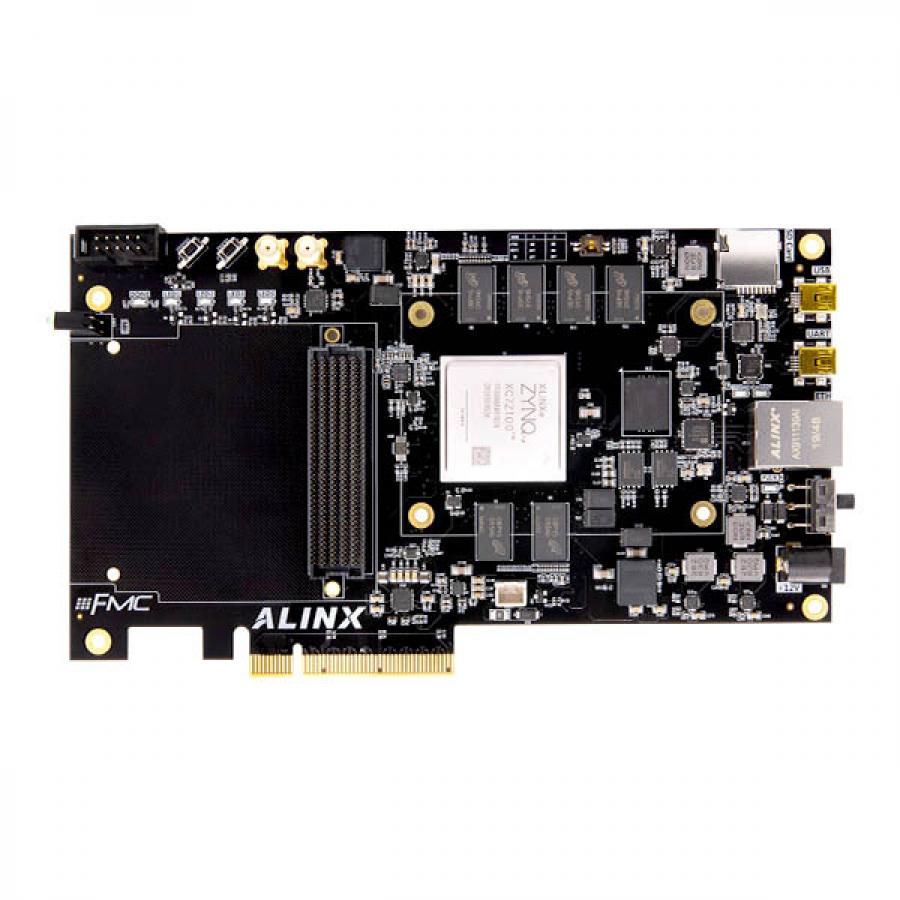 AMD XILINX Zynq-7000 SoC PCie FMC HPC FPGA Development Board XC7Z100 [AX7450B]