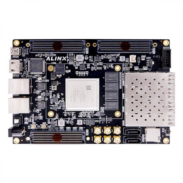 디바이스마트,MCU보드/전자키트 > 프로세서/개발보드 > FPGA,ALINX,AMD Xilinx Kintex UltraScale FMC HPC Optical fiber FPGA Development board XCKU040 [AXKU040],Kintex™ UltraScale™ XCKU040-2FFVA1156I, 4GB DDR4 / SFP+Optical fiver interface x 4 / usb uart / qspi flash