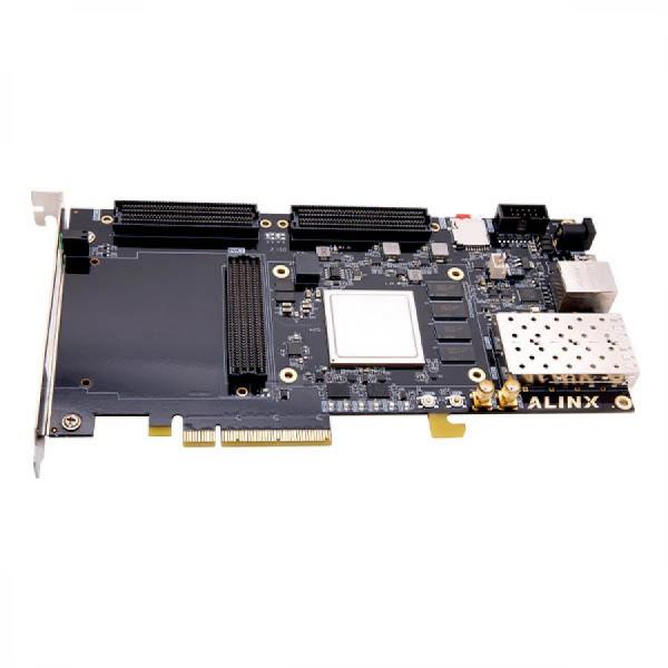 디바이스마트,MCU보드/전자키트 > 프로세서/개발보드 > FPGA,ALINX,AMD Xilinx Kintex UltraScale FMC HPC PCIE FPGA Development board XCKU040 [AXKU041],Kintex™ UltraScale™ XCKU040-2FFVA1156I, 4GB DDR4 / PCle 3.0 x 8 / JTAG / SMA  / SEP + Optical fiber x 2 / TF Card Slot