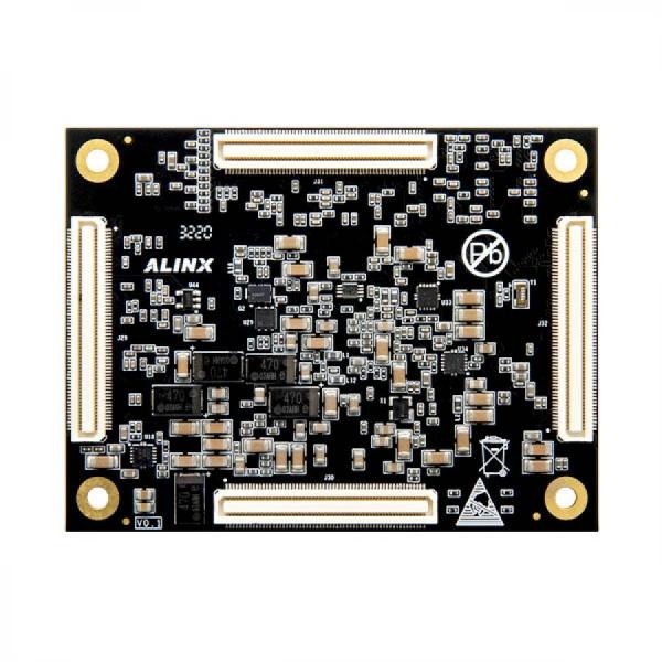 디바이스마트,MCU보드/전자키트 > 프로세서/개발보드 > FPGA,ALINX,AMD Xilinx Zynq UltraScale+ MPSoC SOM AI FPGA Core Board XCZU15EG [ACU15EG],XCZU15EG-2FFVB1156I, 4x  ARM CORTEX-A53 + Dual Core  ARM CORTEX-R5 / Chip CPU : Mali™-400 MP2 GPU / PS 4GB DDR4, PL 2GB DDR4 / 8GB eMMC FLASH, 64MB QSPI FLASH / -40°c~85°c