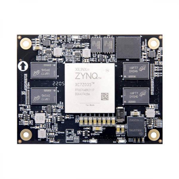 디바이스마트,MCU보드/전자키트 > 프로세서/개발보드 > FPGA,ALINX,AMD Xilinx ZYNQ7000 SoC ARM SOM FPGA Core Board XC7Z035 [AC7Z035B],XC7Z035-2FFG676I, QSPI, EMMC FLASH / 2x ARM Cortex-A9, Dominant frequency 800MHz / 125Mhz crystal oscillator / -40°C~85°C
