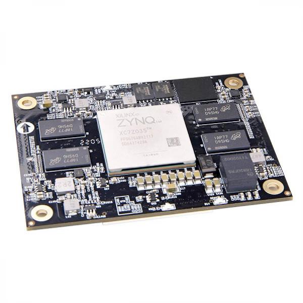 디바이스마트,MCU보드/전자키트 > 프로세서/개발보드 > FPGA,ALINX,AMD Xilinx ZYNQ7000 SoC ARM SOM FPGA Core Board XC7Z035 [AC7Z035B],XC7Z035-2FFG676I, QSPI, EMMC FLASH / 2x ARM Cortex-A9, Dominant frequency 800MHz / 125Mhz crystal oscillator / -40°C~85°C