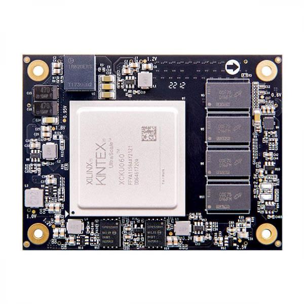 디바이스마트,MCU보드/전자키트 > 프로세서/개발보드 > FPGA,ALINX,AMD Xilinx Kintex UltraScale SOM FPGA Core Board XCKU060 ACKU060 [ACKU060],XCKU060-2FFVA1156I, 4GB DDR4, 64bit / PCIe Gen3 x8 / GTH 20x 12.5Gbp / -40°C~85°C / Logic Cells : 726K / CLB LUTs : 331,680 / CLB flip-flops : 663,360