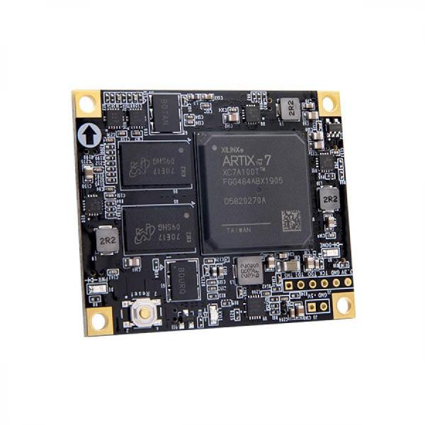 디바이스마트,MCU보드/전자키트 > 프로세서/개발보드 > FPGA,ALINX,AMD Xilinx Artix-7 FPGA SOM Core Board XC7A100T [AC7100B],XC7A100T-2FGG484I, XC7A100T / JTAG / QSPI FLASH / DDR3 512MB X 2 / 125 Mhz crystal oscillator / -40°c~85°c